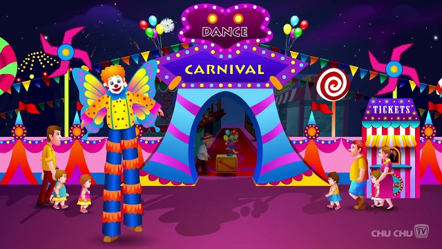 Head, Shoulders, Knees and Toes Kids Dance Song- 3D Animation - English Nursery Rhymes - Nursery Rhymes - Kids Rhymes - for children with Lyrics