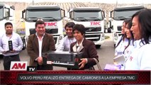 VOLVO PERÚ REALIZÓ ENTREGA DE CAMIONES A LA EMPRESA TMC