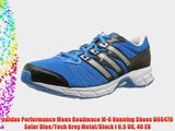adidas Performance Mens Roadmace M-0 Running Shoes D66470 Solar Blue/Tech Grey Metal/Black