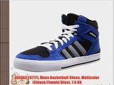 ADIDAS F97771 Mens Basketball Shoes Multicolor (Cblack/Ftwwht/Blue) 7.5 UK