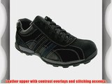 Amblers Mens Paul Lace Leather Casual Trainers Black