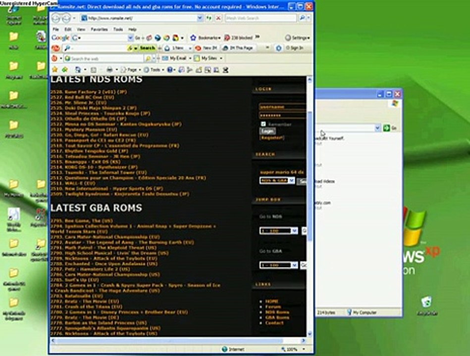How to get super mario 64 ds for your pc (computer)
