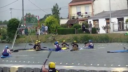 Download Video: Kayak polo Championnat de France N4 St Laurent du Maroni - Bouchemaine I Manche 1