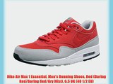 Nike Air Max 1 Essential Men's Running Shoes Red (Daring Red/Daring Red/Gry Mist) 6.5 UK (40
