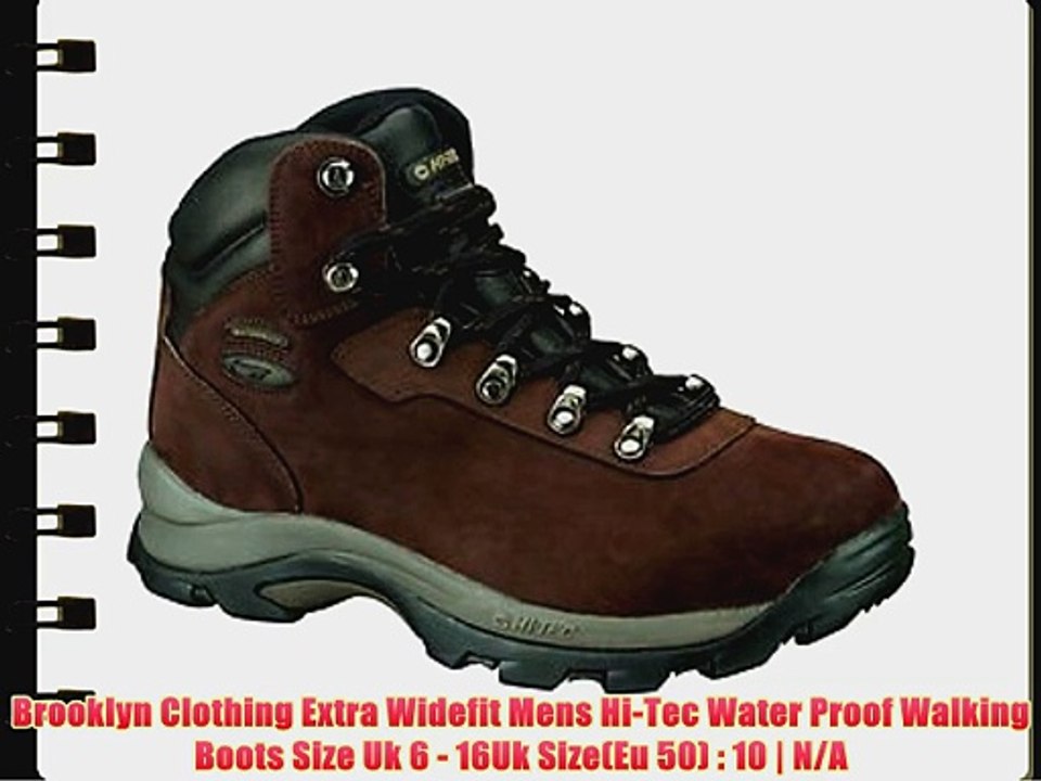 extra wide fit walking boots