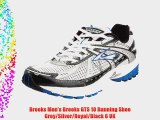 Brooks Men's Brooks GTS 10 Running Shoe Grey/Silver/Royal/Black 6 UK
