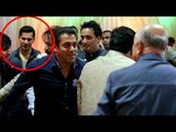 Varun Dhawan Gets Sidelined Because Of Salman Khan @ Baba Siddiqui's Iftaar Party (Watch Video)