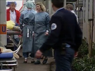 Gewonden vliegramp Faro komen aan op schiphol - 1992
