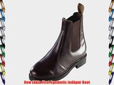 Ekkia Horse Riding Equi Leather Adults Jodhpur Boot Brown Size 3