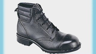 Grafters External Cap Traditional Safety Mens Boots Black Size 7 UK