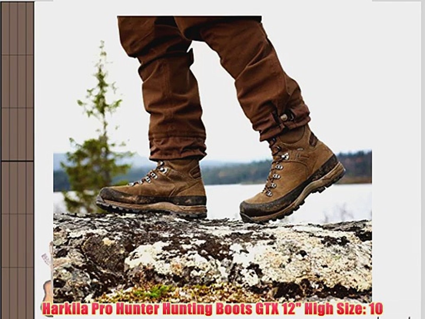 Harkila Pro Hunter Hunting Boots GTX 12 High Size: 10 - video Dailymotion