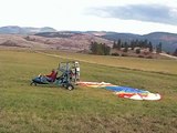 Powered Parachute Apco 550 1st take off