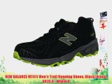 NEW BALANCE MT411 Men's Trail Running Shoes Black/Green UK15.5 - Width D
