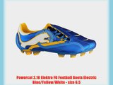 Powercat 2.10 Elektro FG Football Boots Electric Blue/Yellow/White - size 6.5