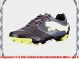Powercat 4.12 FG Kids Football Boots Black/Shadow/White - size 5