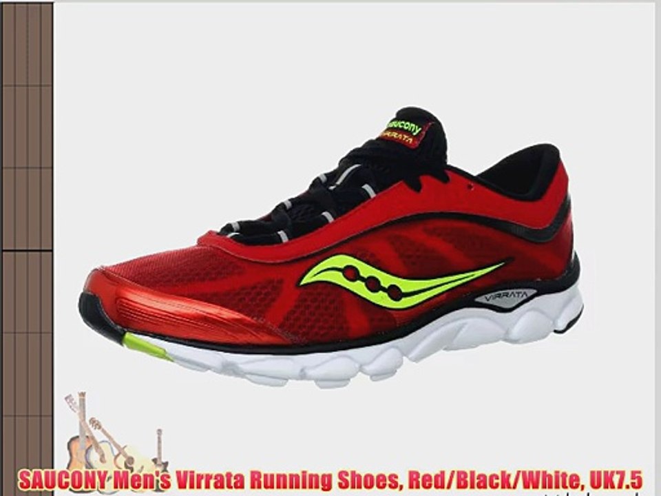 SAUCONY Men's Virrata Running Shoes Red 