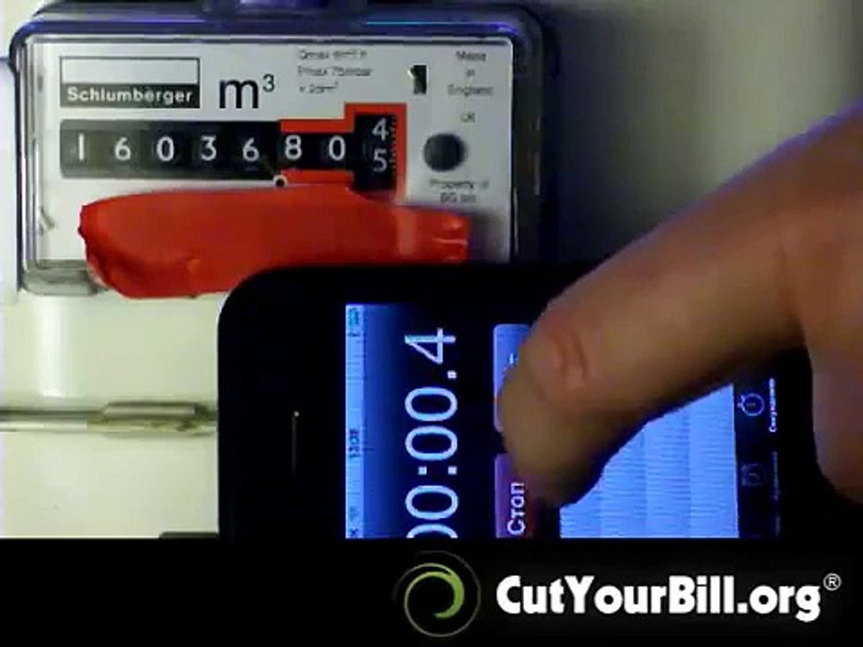 Cut Your Gas Bill. Gas meter going backwards. Use a hoover to get it done.