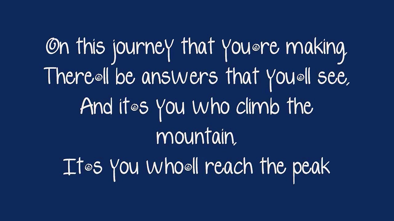 ♫ Tarzan - 'Son Of Man' Lyrics ♫