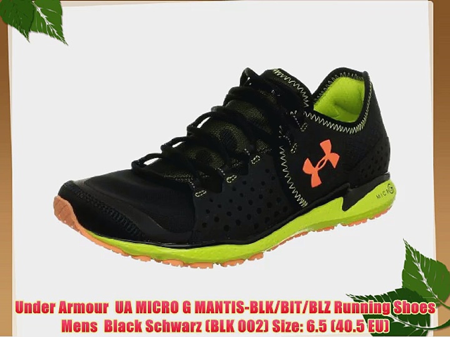 under armour micro g mantis