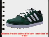 Adidas Golf 2015 Mens Adicross IV Golf Shoes - Forest Green - UK 10 Wide