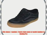 VANS Shoes - Sneaker ROWLEY PRO - black pewter gum Gr??e:39