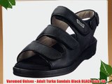 Varomed Unisex - Adult Turku Sandals Black BLACK Size: 36
