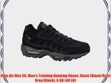 Nike Air Max 95 Men's Training Running Shoes Black (Black/Dark Grey/Black) 6 UK (40 EU)
