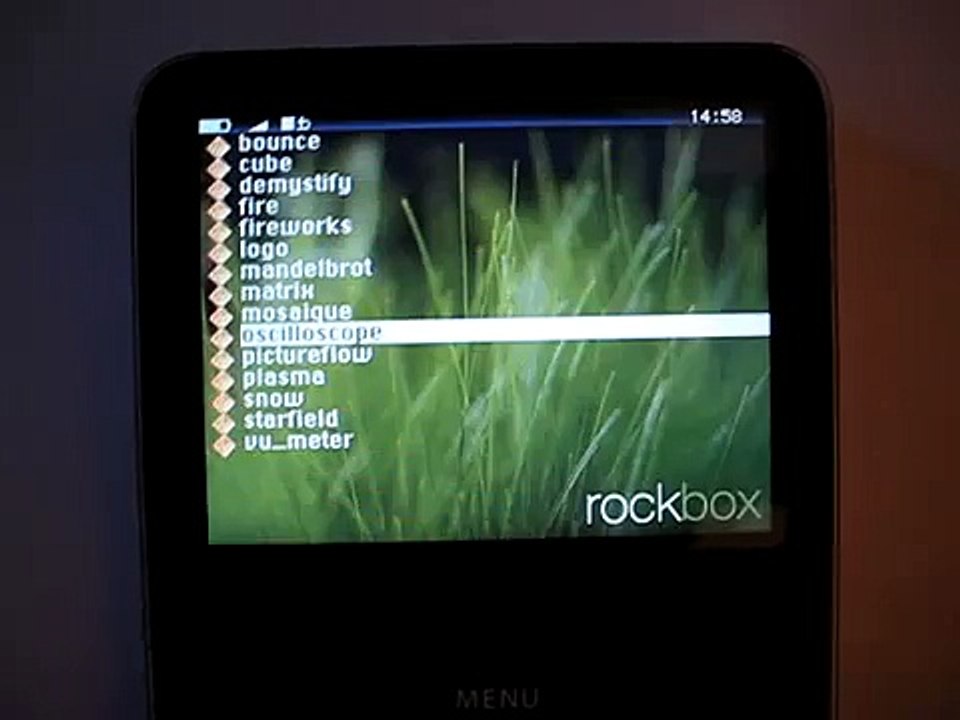 PictureFlow (Coverflow) on a Rockbox iPod 5.5G