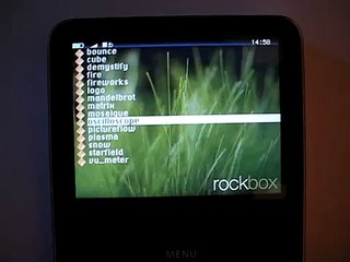 PictureFlow (Coverflow) on a Rockbox iPod 5.5G