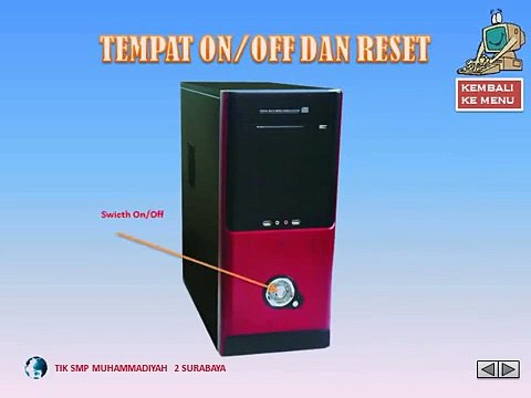 Video Materi Ajar TIK Kelas 7 tentang on off komputer ver 1.1
