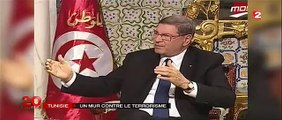 قناة فرانس 2 تبث تقريرا مصورا للجدار الواقي بين تونس وليبيا