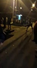 Superbe mouvement de danse au sol