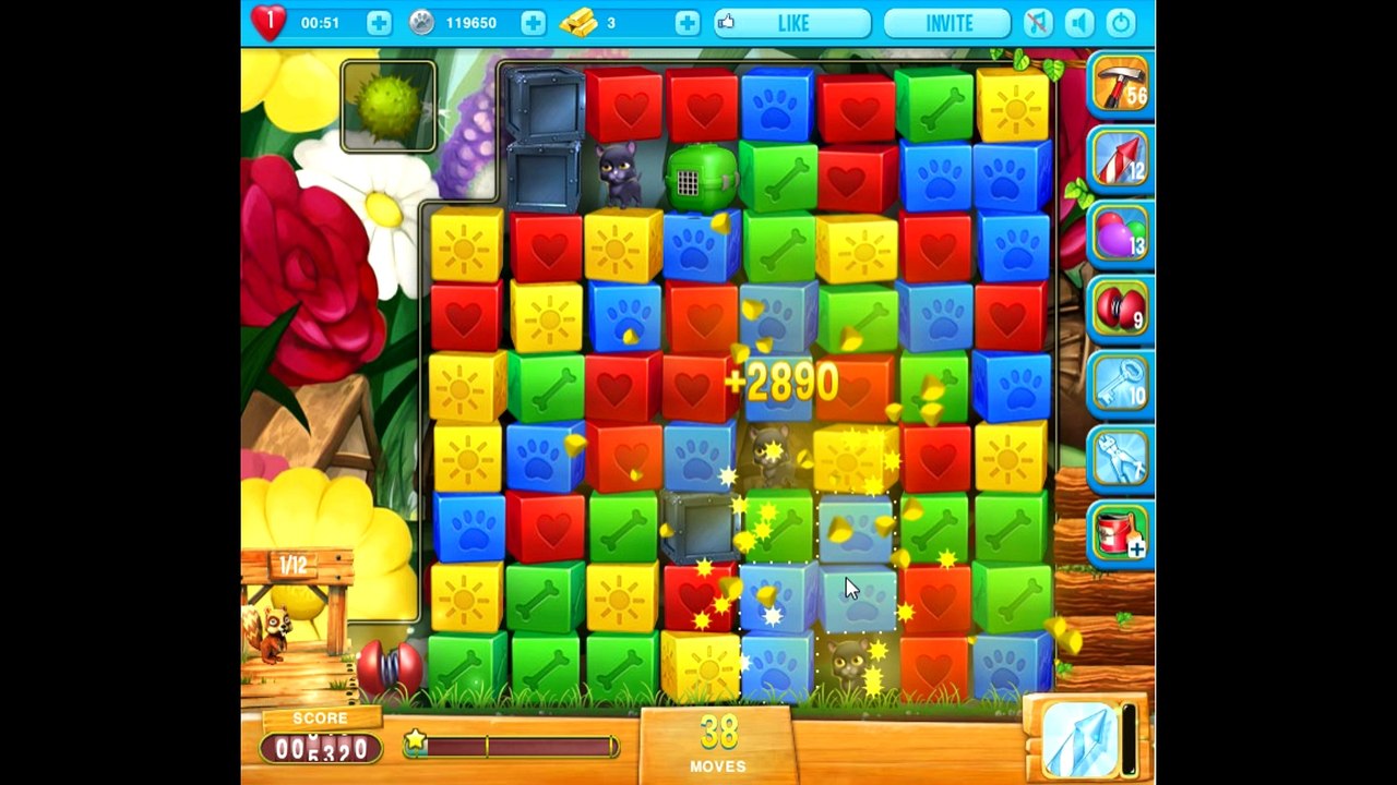 Pet Rescue Saga level 1005 NO BOOSTERS