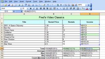 Microsoft Excel Tutorial for Beginners #30 - Show Formulas on a Spreadsheet