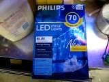 Cool twinkling LED icicle Christmas lights from Philips