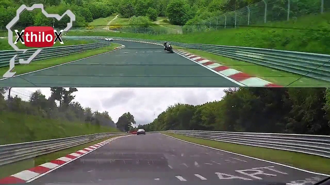 Megane RS vs BMW S1000-RR