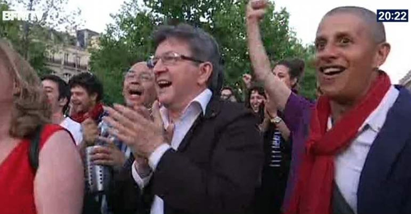 Mélenchon : "À la poubelle Madame Merkel !" - ZAPPING ACTU DU 09/07/2015