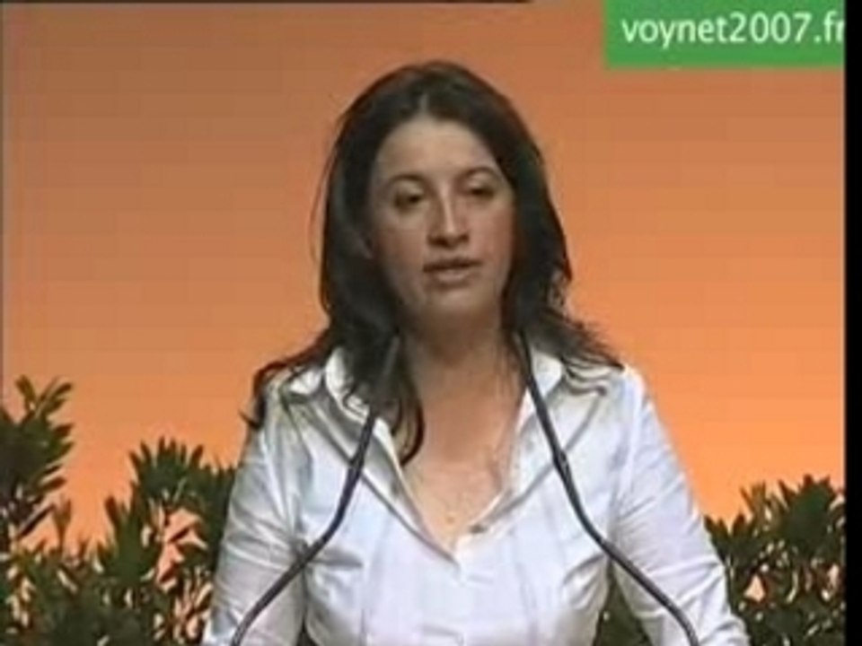 Cécile Duflot à la Mutualité 1/2