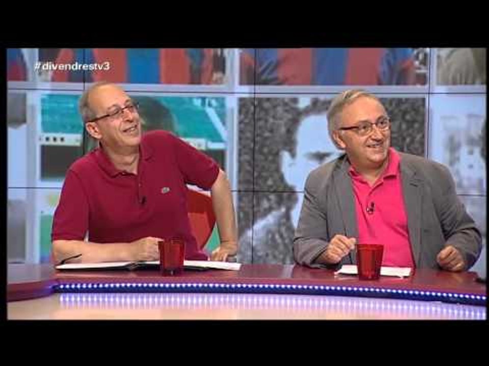 TV3 - Divendres - El "Gran diccionari de jugadors del Barça" a "Divendres"