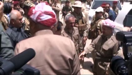 KRG President Masoud Barzani visits Kirkuk