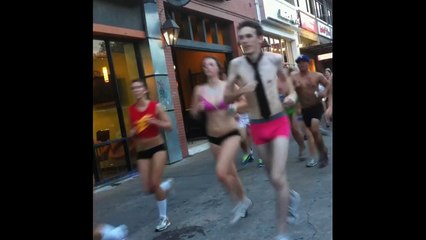 Undie Run Austin TX 2012 - In Slow Motion