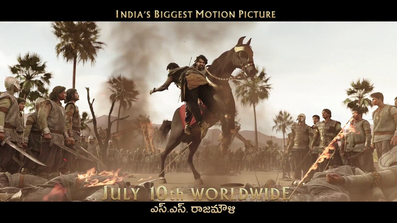 Baahubali - The Beginning Trailer 2  Releasing on July 10th