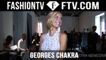 Georges Chakra Front Row ft. Petra Nemcova | Paris Haute Couture Fall/Winter 2015/16 | FashionTV