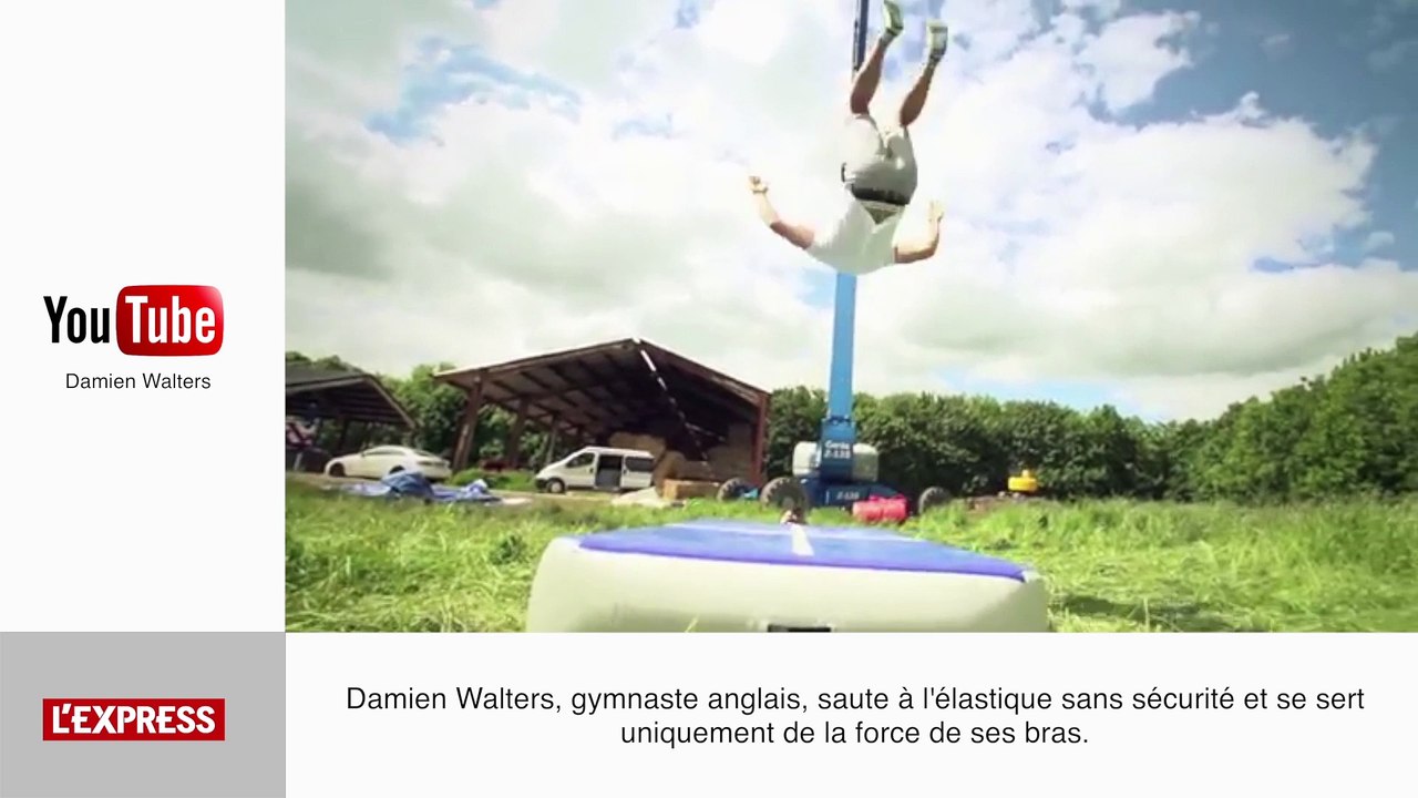 Il traverse une étroite cavité en wingsuit - Le zapping insolite