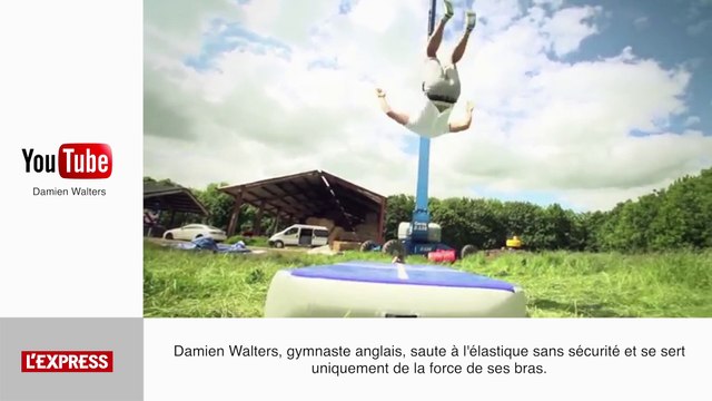 Il traverse une étroite cavité en wingsuit - Le zapping insolite