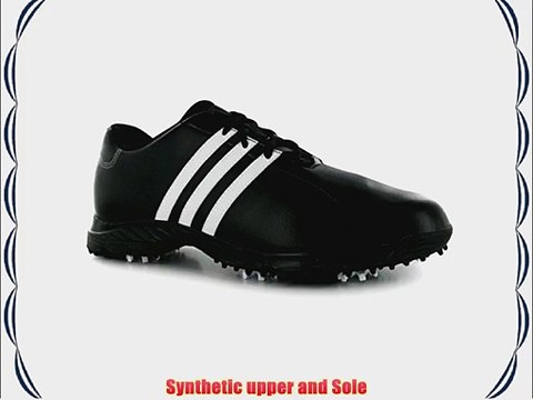 Adidas Golflite Tr Mens Golf Shoe Black/White Wide Fitting 9.5