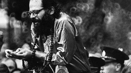 " A tribute to Allen Ginsberg " ( I'm with you in Rockland / Holy / Moloch )