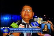 3 presuntos microtraficantes fueron capturados esta madrugada en Guayaquil