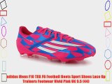 adidas Mens F10 TRX FG Football Boots Sport Shoes Lace Up Trainers Footwear Vivid Pink UK 9.5