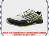 Merrell Bare Access Trail Men's Multisport Outdoor Shoes Multicolour (ice/lime) 8.5 UK